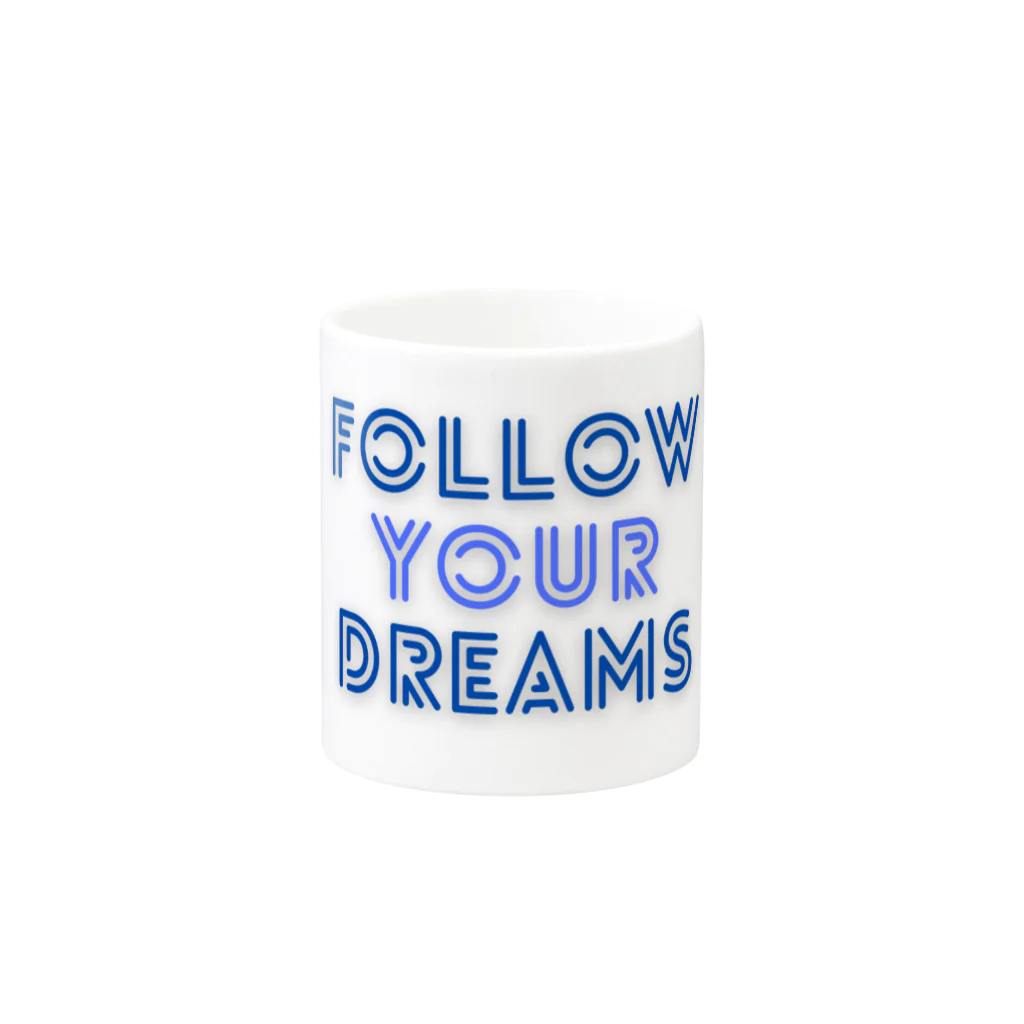 GASCA ★ FOLLOW YOUR DREAMS ★ ==SUPPORT THE YOUNG TALENTS==のGASCA - Support The Young Talents Mug :other side of the handle