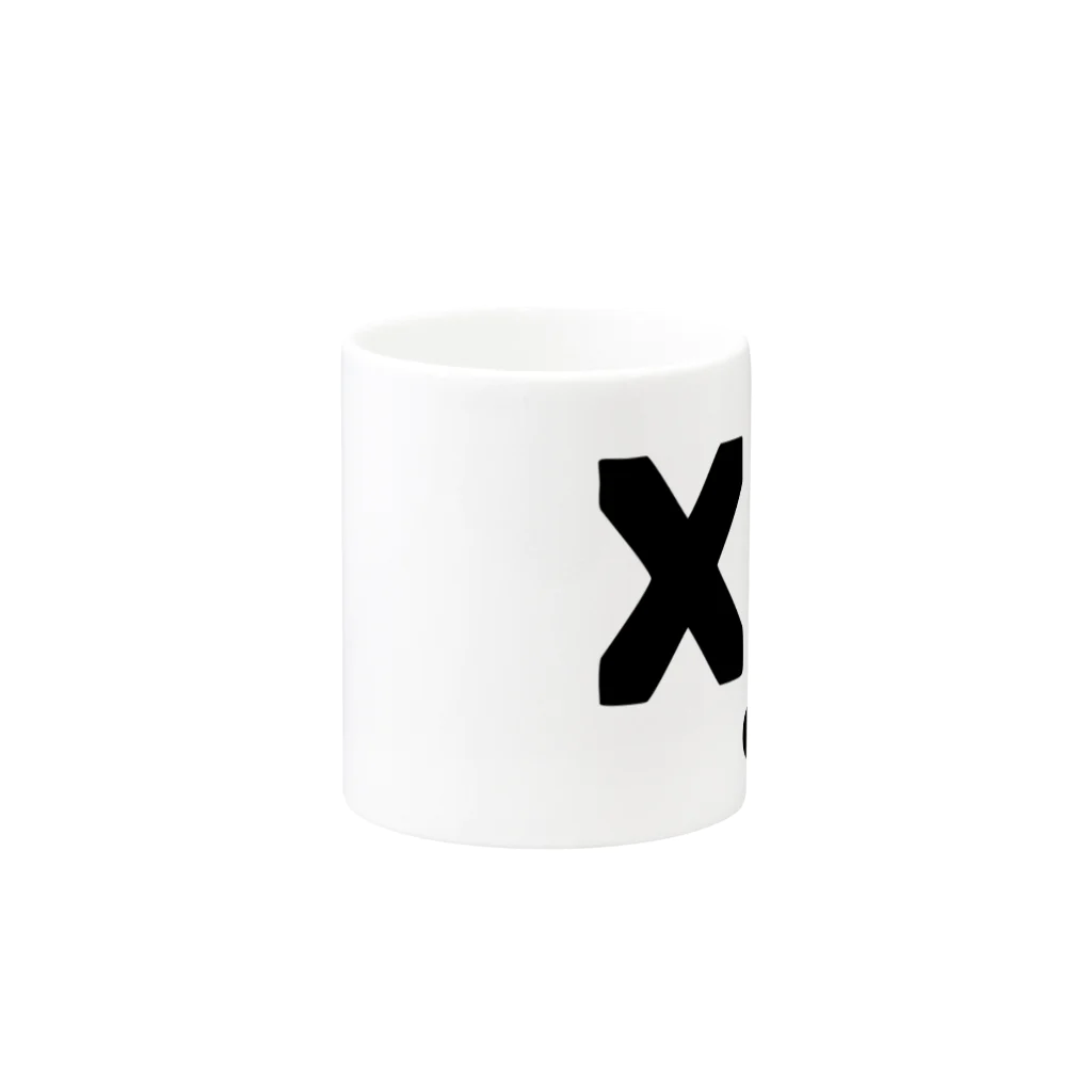 aaaaaのXOX Mug :other side of the handle