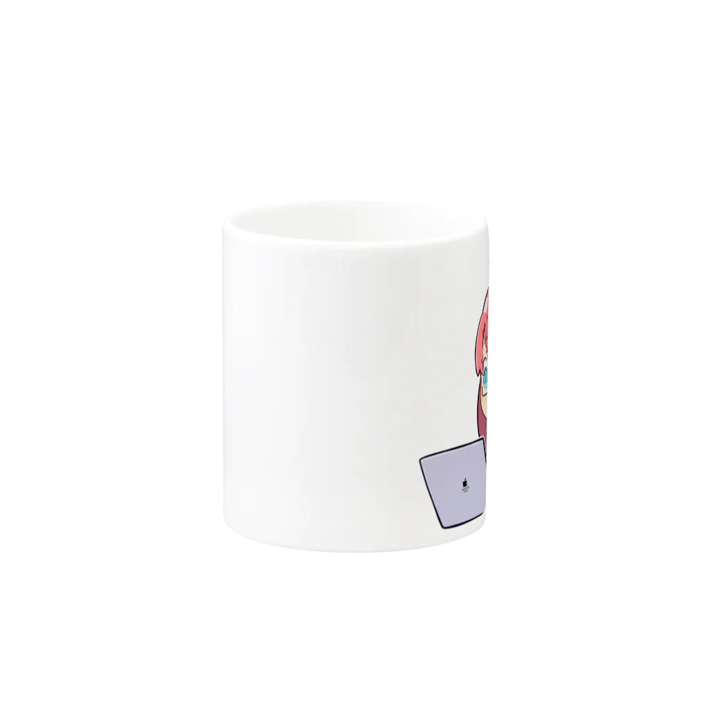 ojiryのおたこ Mug :other side of the handle