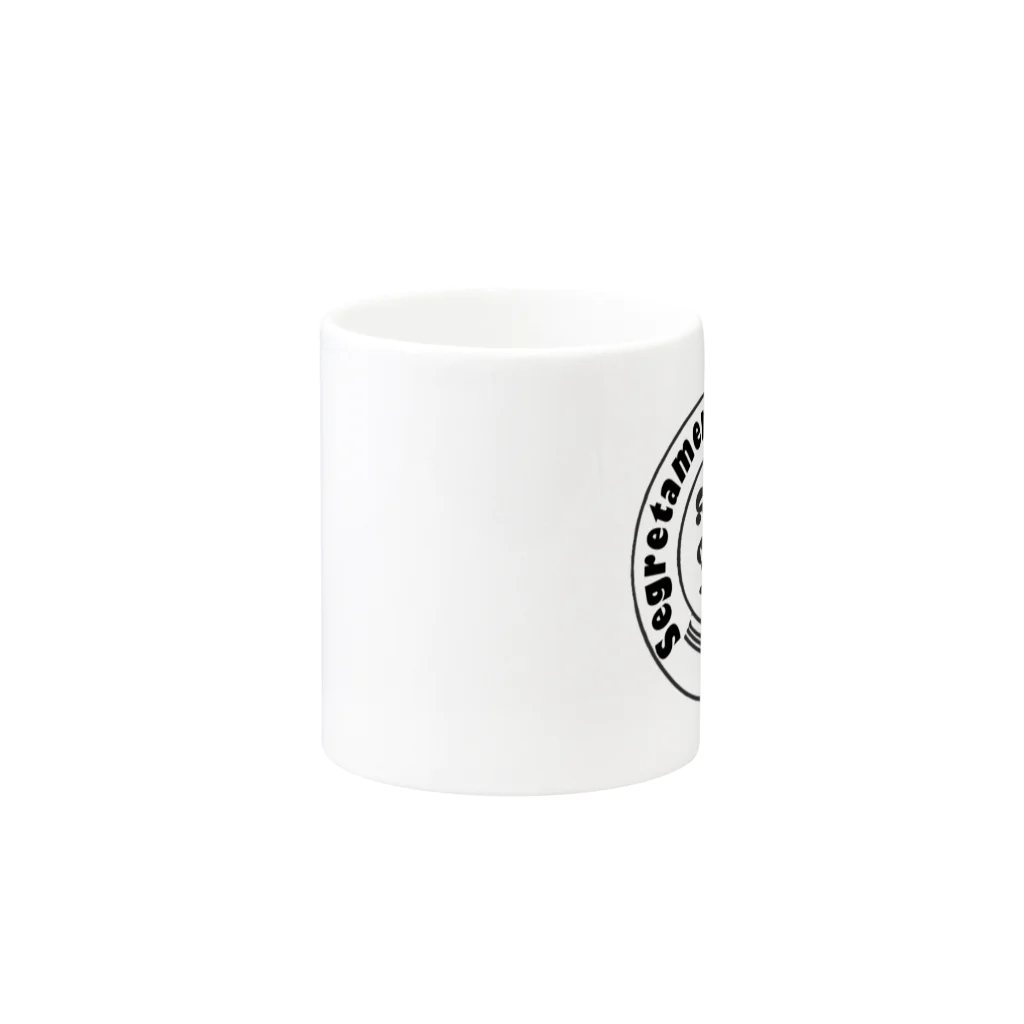 D Myaの「Segretamente da lontano」ロゴグッズ Mug :other side of the handle