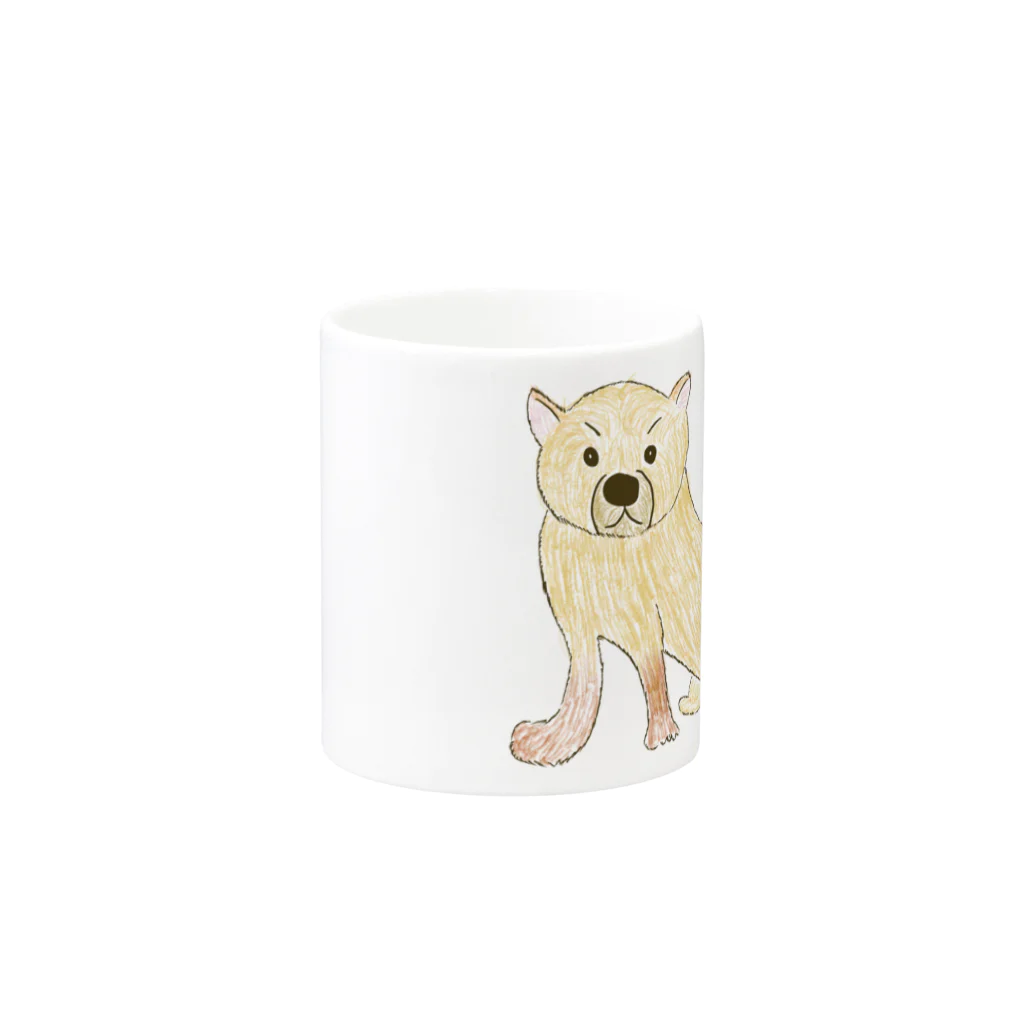 kobekoseienのやぶいぬさん Mug :other side of the handle