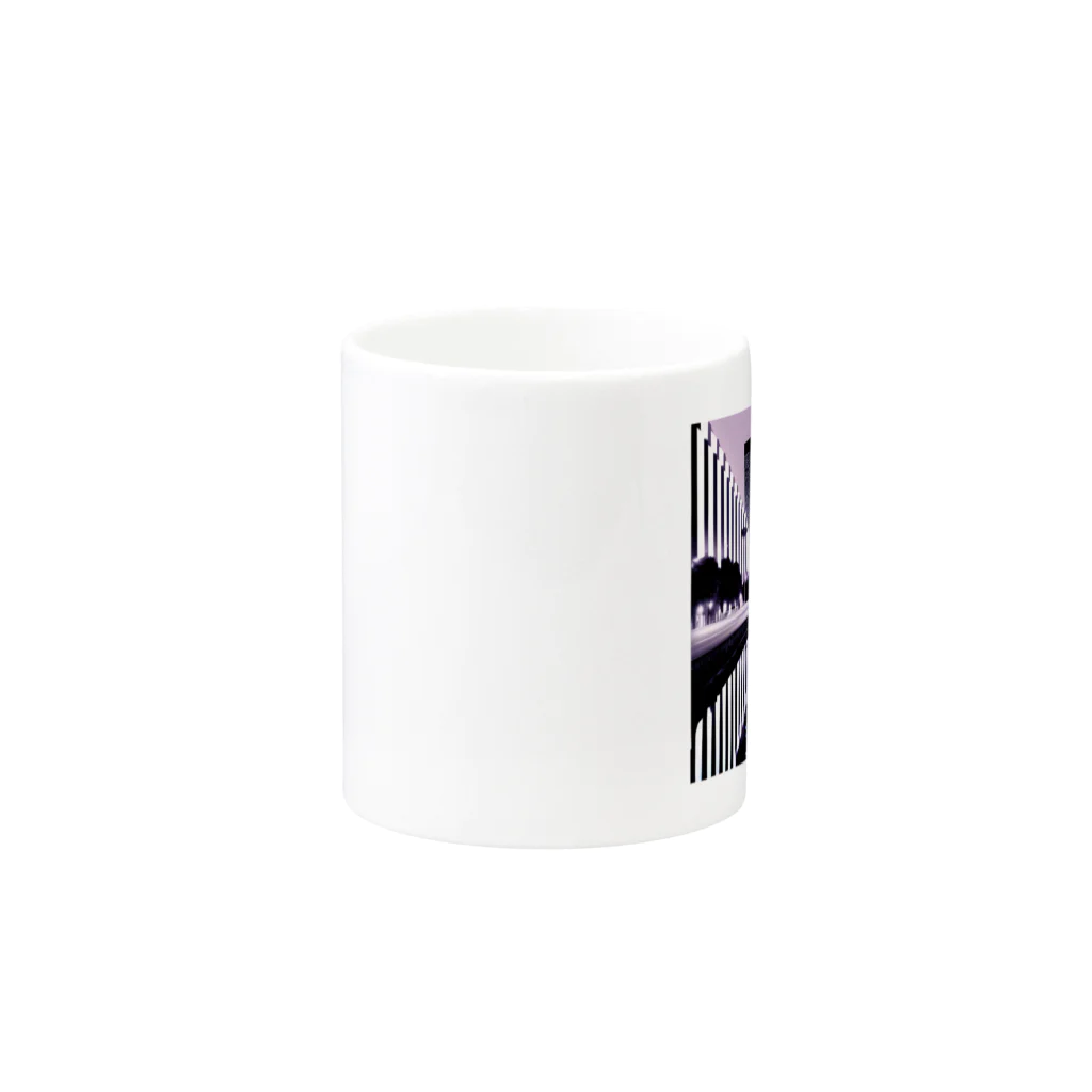 Design-onのCity-01 Mug :other side of the handle