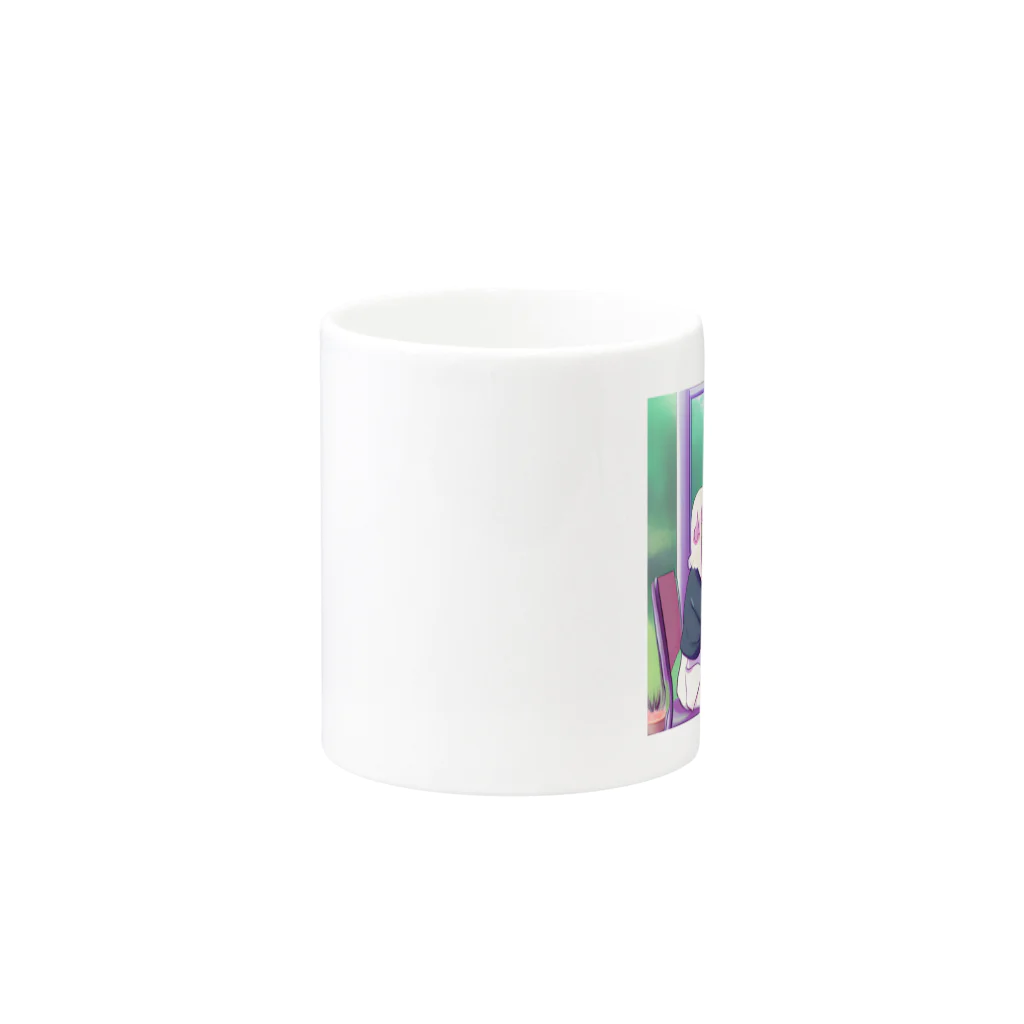 みやこのオリジナルショップのエモい大学生のカップル Mug :other side of the handle