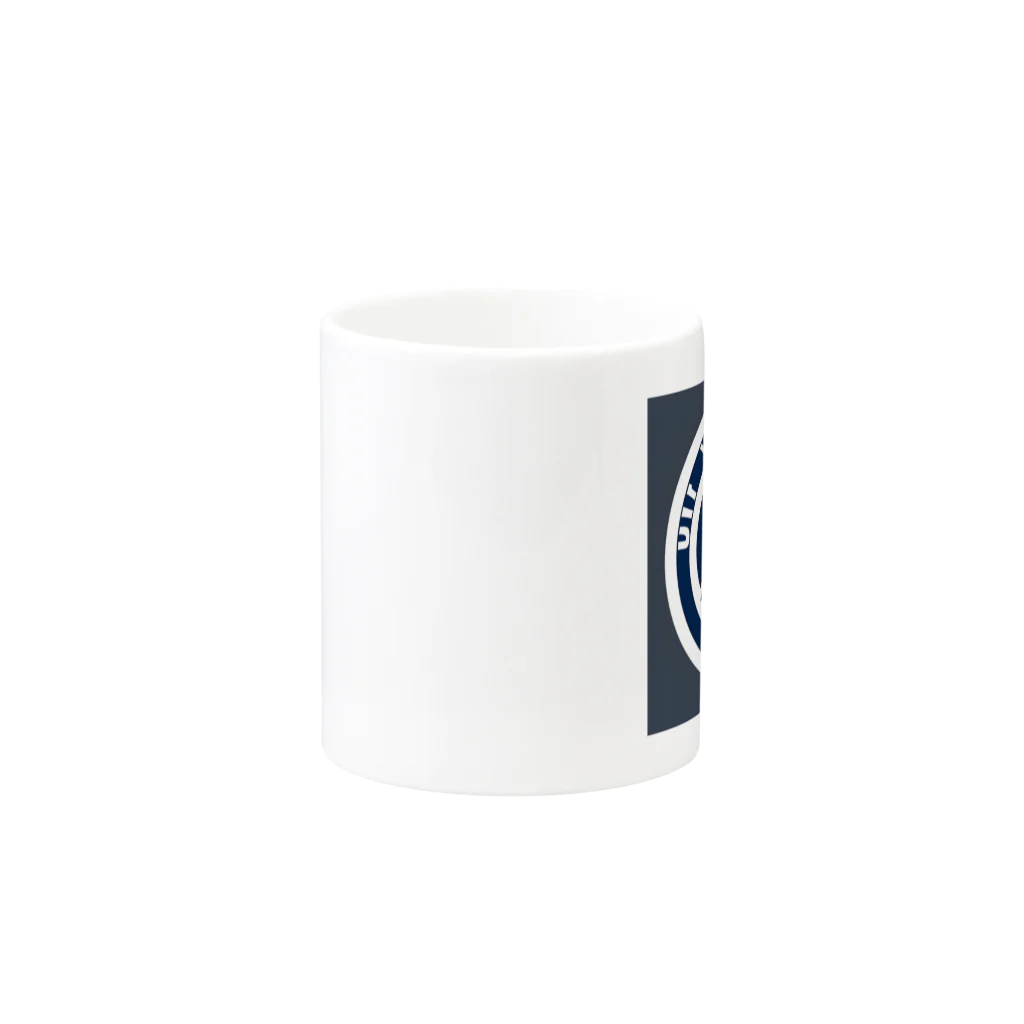 akabeco shoppingのWhite Eye Mug :other side of the handle