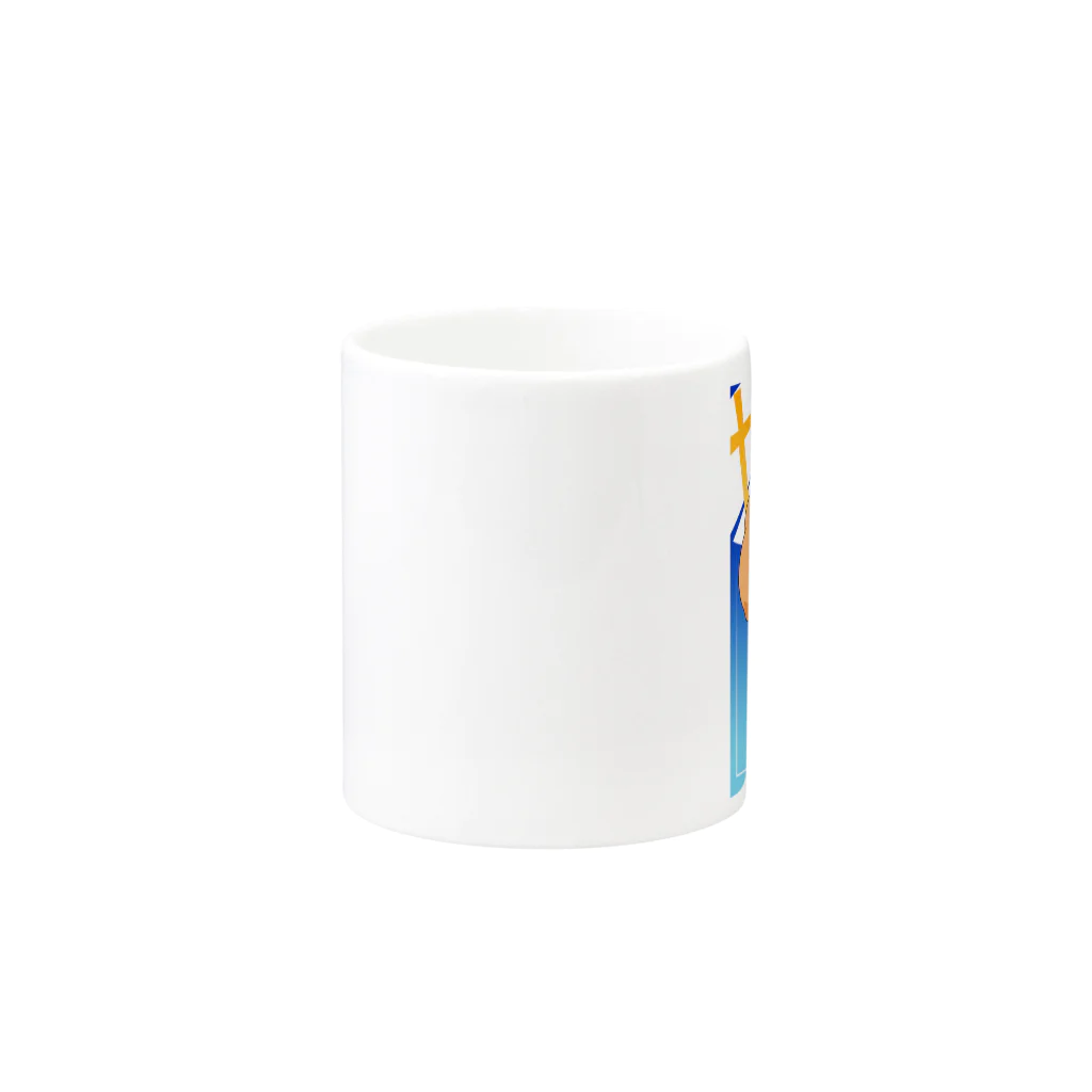 taishohigemeganeの アニキーズ01 Mug :other side of the handle