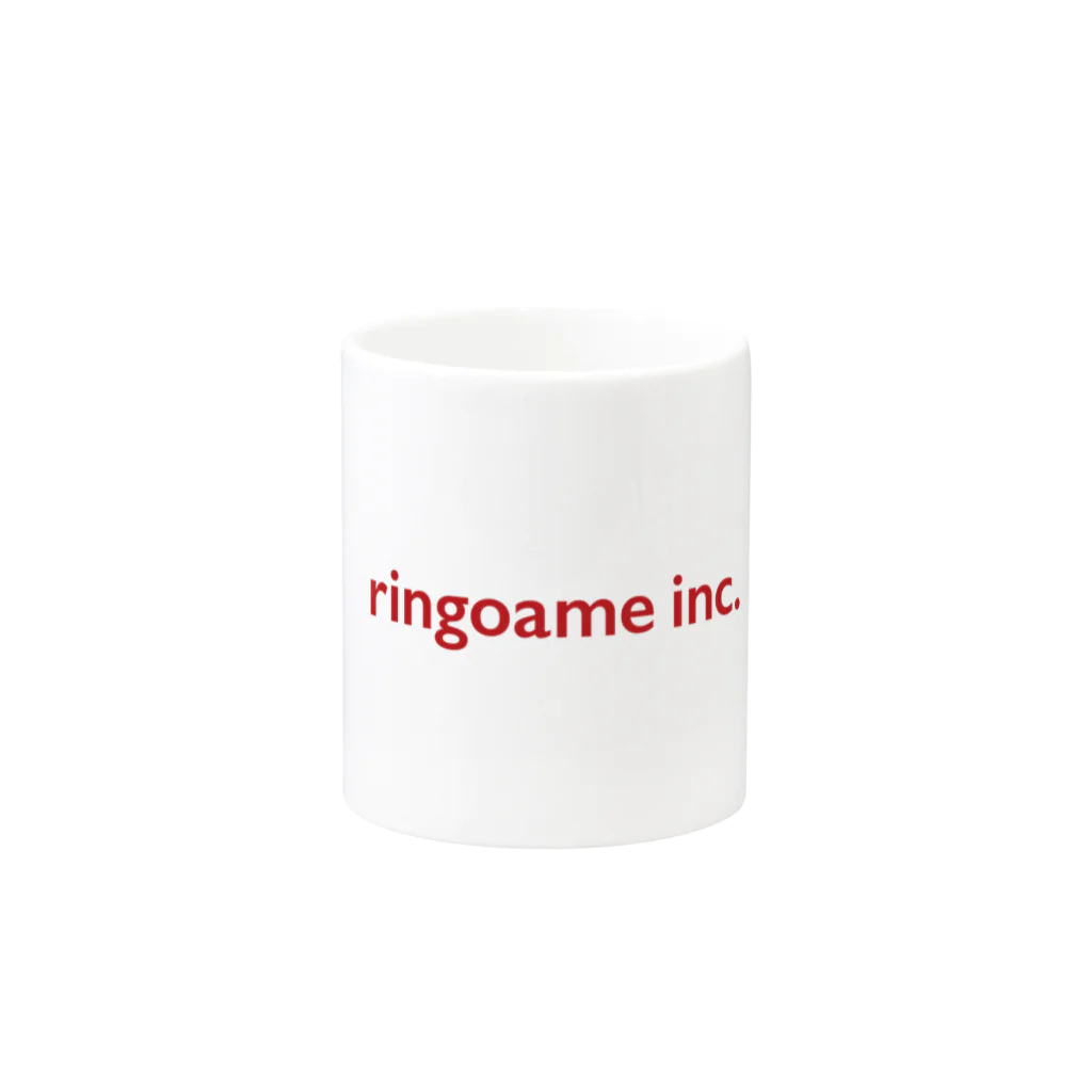 ringoameincのringoame inc. Mug :other side of the handle