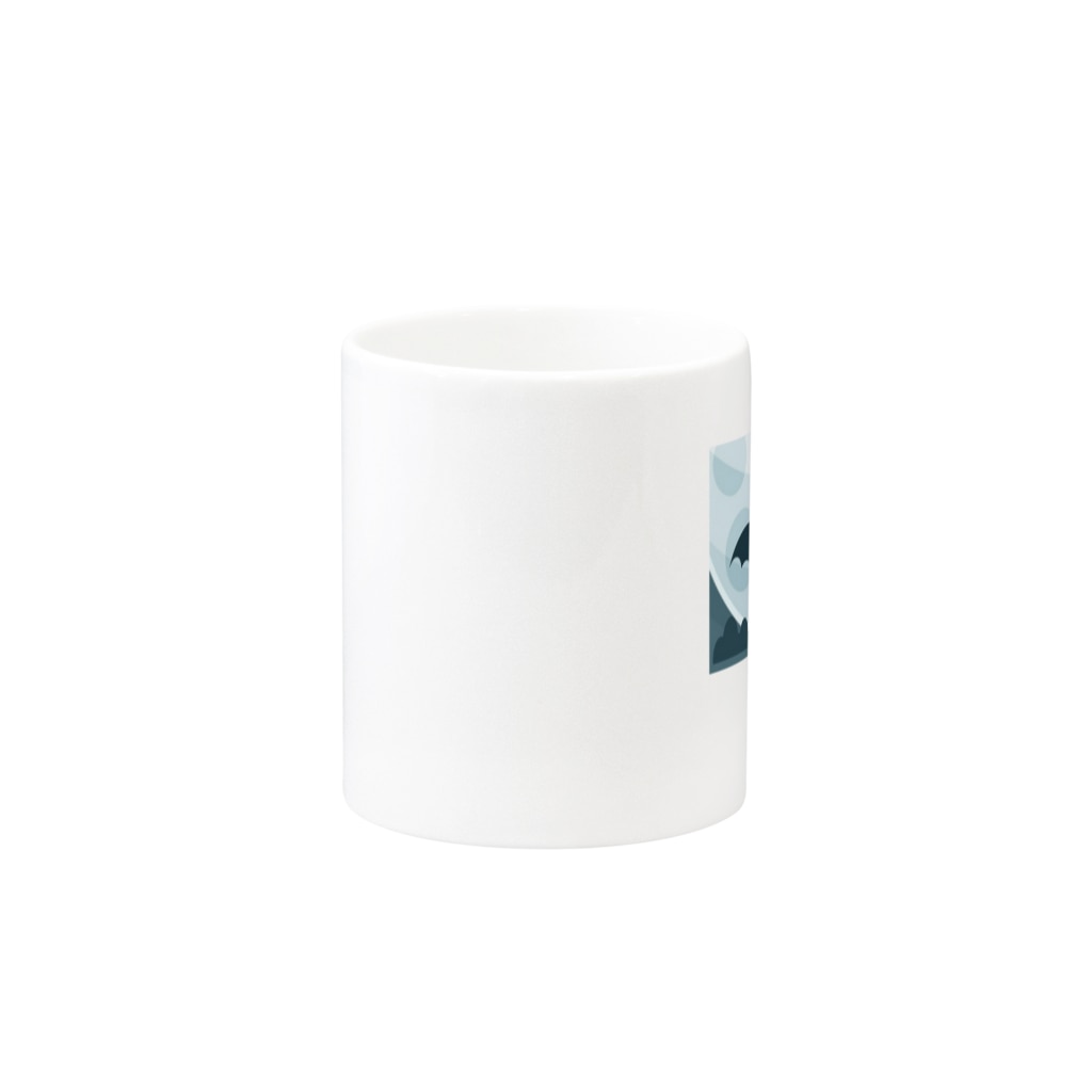 ERIZENのハロウィーンの幽霊 by Hidemi Woods Mug :other side of the handle