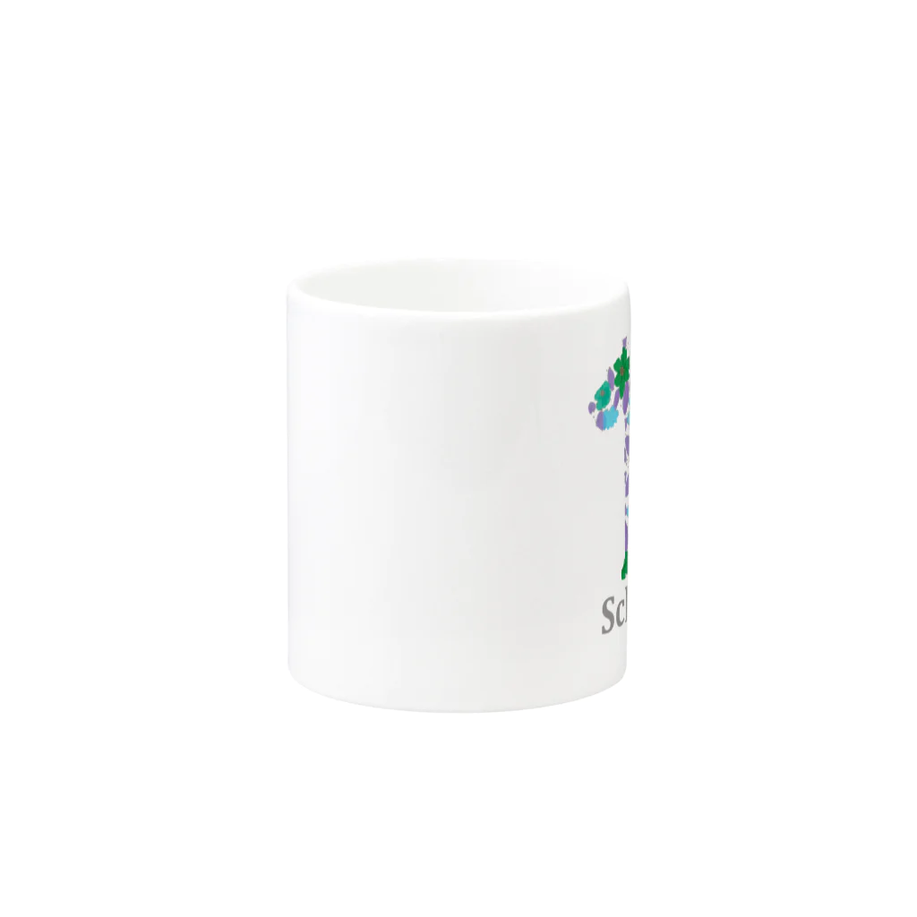 AtelierBoopの花　シュナウザー Mug :other side of the handle