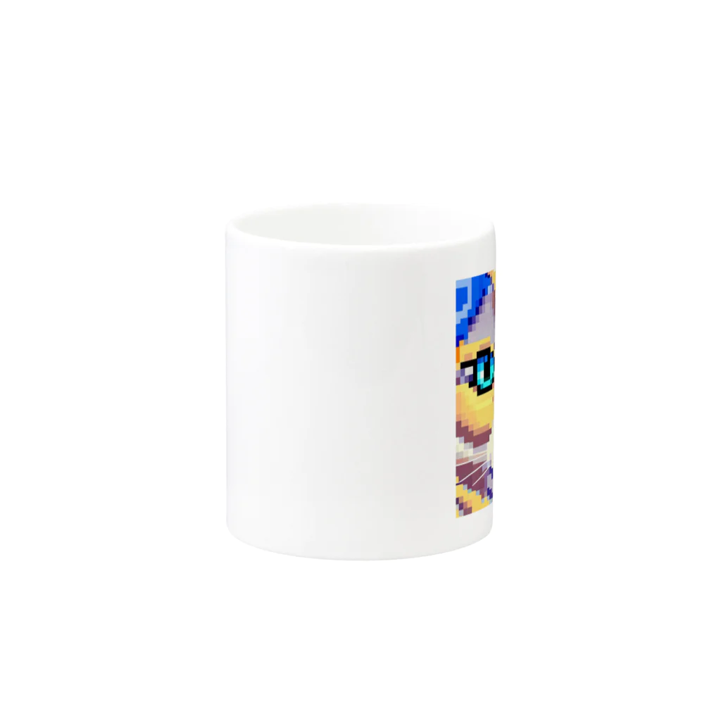 ザウルス君のネコやねん Mug :other side of the handle