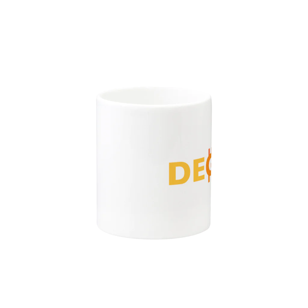 DEG鯖ショップのでげんであれ！ Mug :other side of the handle