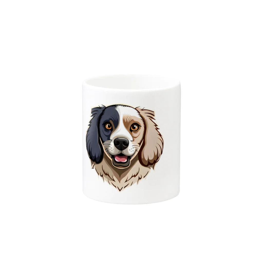 レイチェルのまっすぐな犬 Mug :other side of the handle