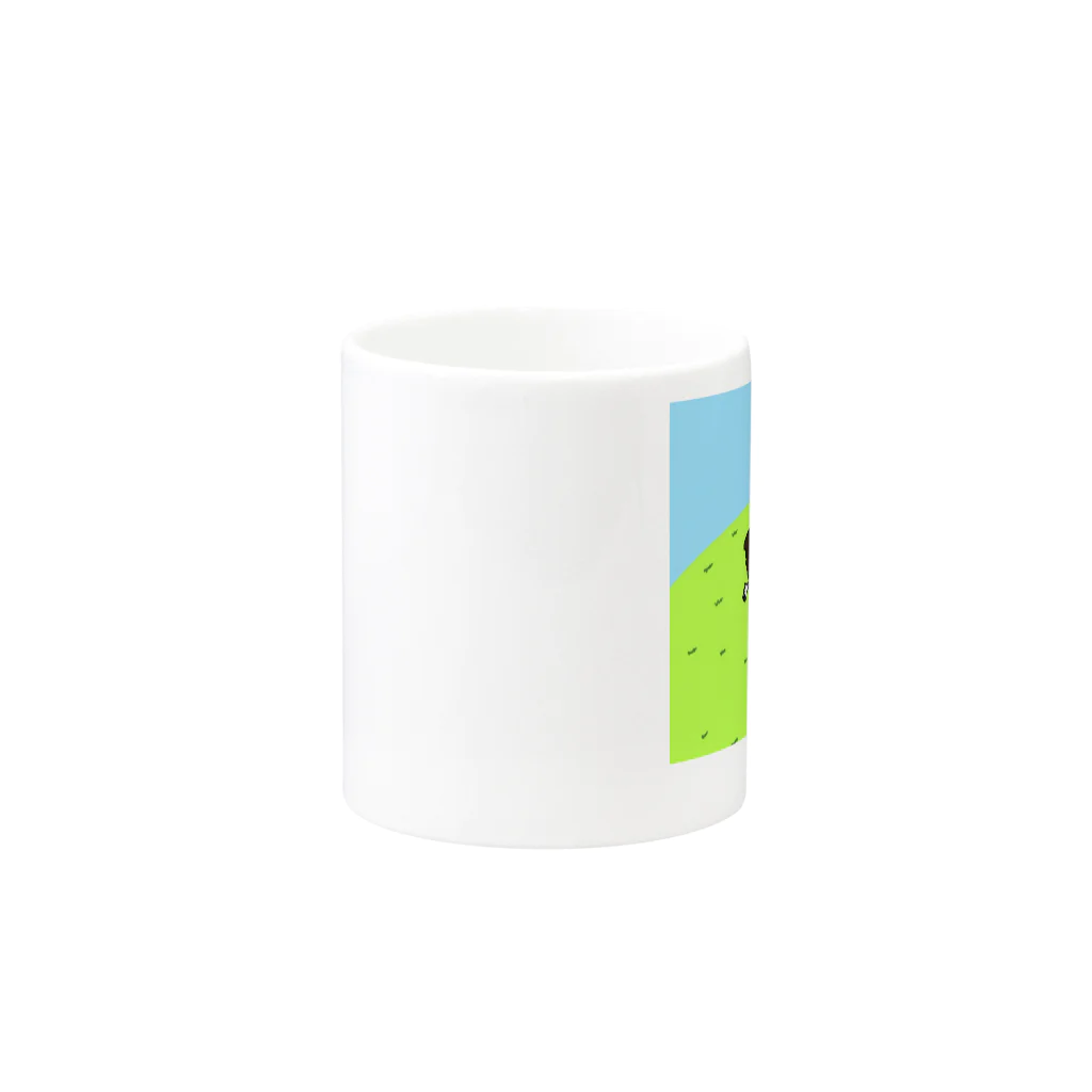 momoko_hijikiのエンディングのいつもの絵 Mug :other side of the handle