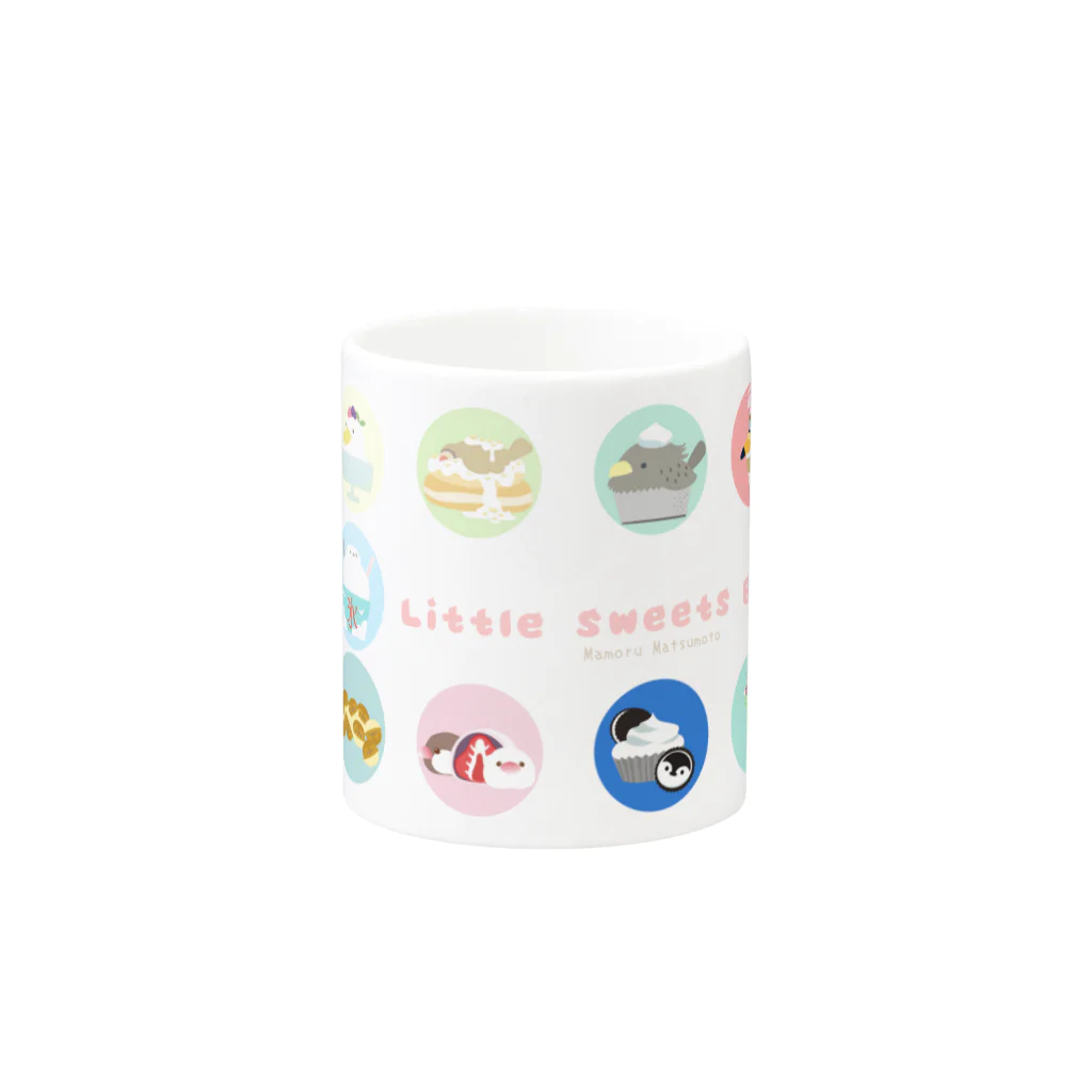 松本まもるのLittle Sweets Bird Mug :other side of the handle