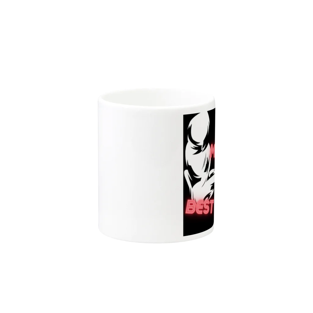 XmasaのMuscles are the best friends Mug :other side of the handle