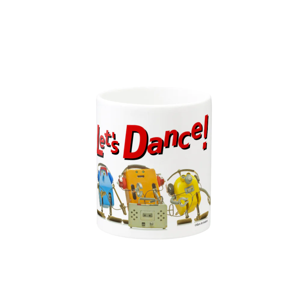 Kbm AnimationのLet's Dance! Mug :other side of the handle