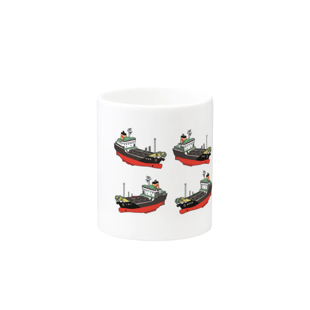 東幸海運タンカーグッツの東幸海運のタンカーコレクション Mug :other side of the handle