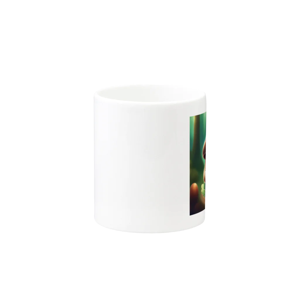 dmwpのどんクリ Mug :other side of the handle