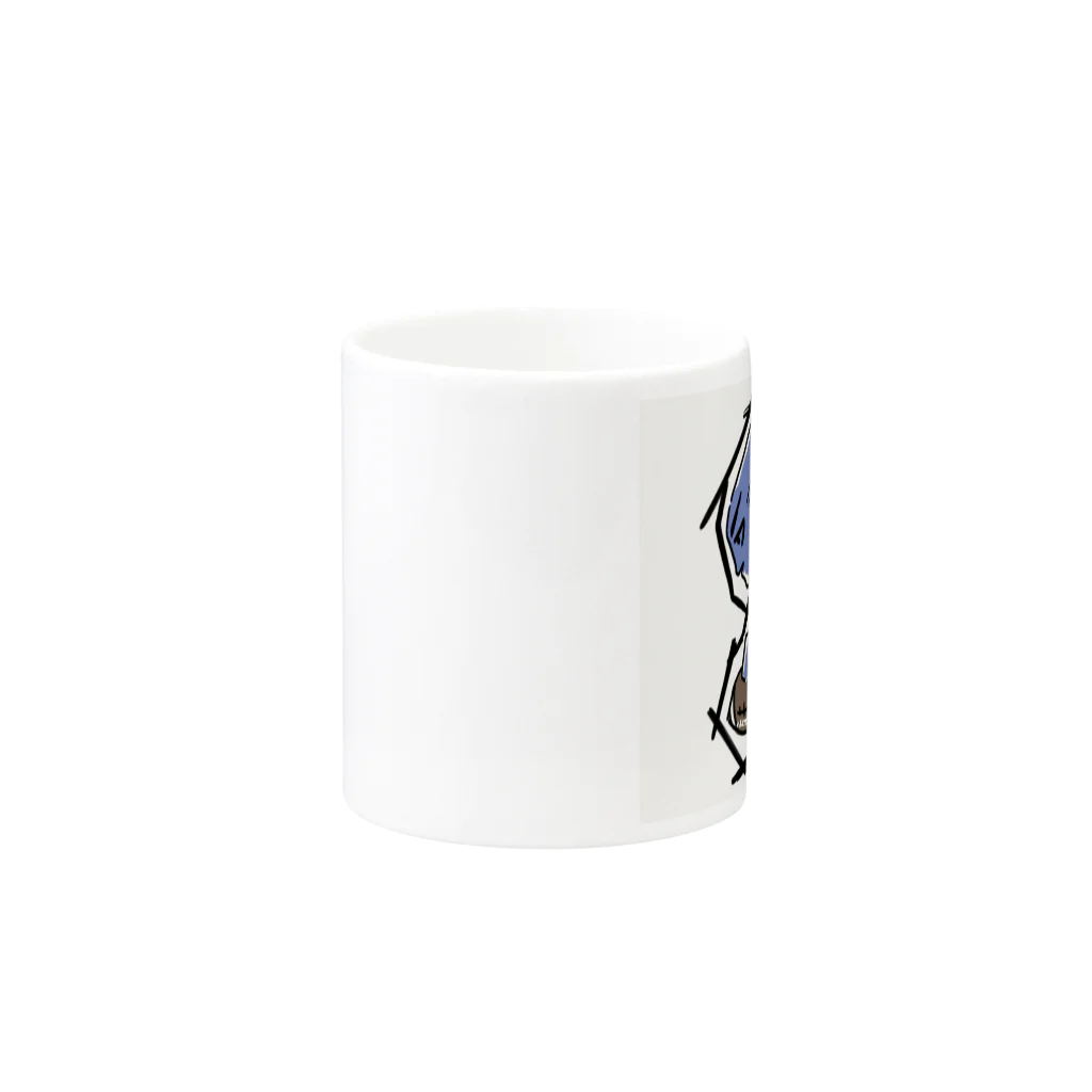 KATSUTAのアメフトエイリアン Mug :other side of the handle