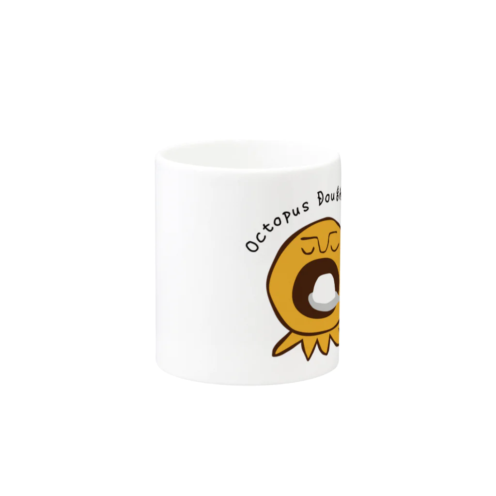 id-linkのタコドーナツ Mug :other side of the handle