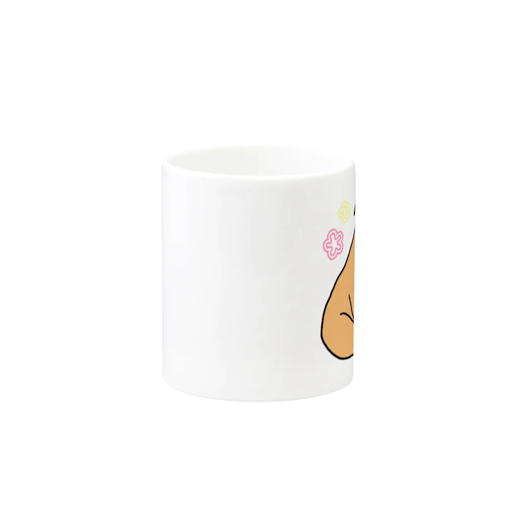 Cute mascot dogsのRelax American Pit Bull Terrier Mug :other side of the handle