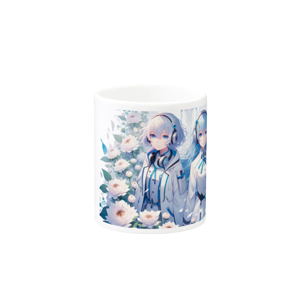 Sesilionのハーモニック・ブルーム Mug :other side of the handle