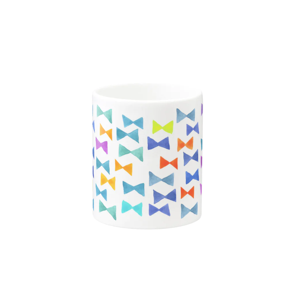 ツルモトマイのColor Ribbon/02 ウォレットフォンケース Mug :other side of the handle