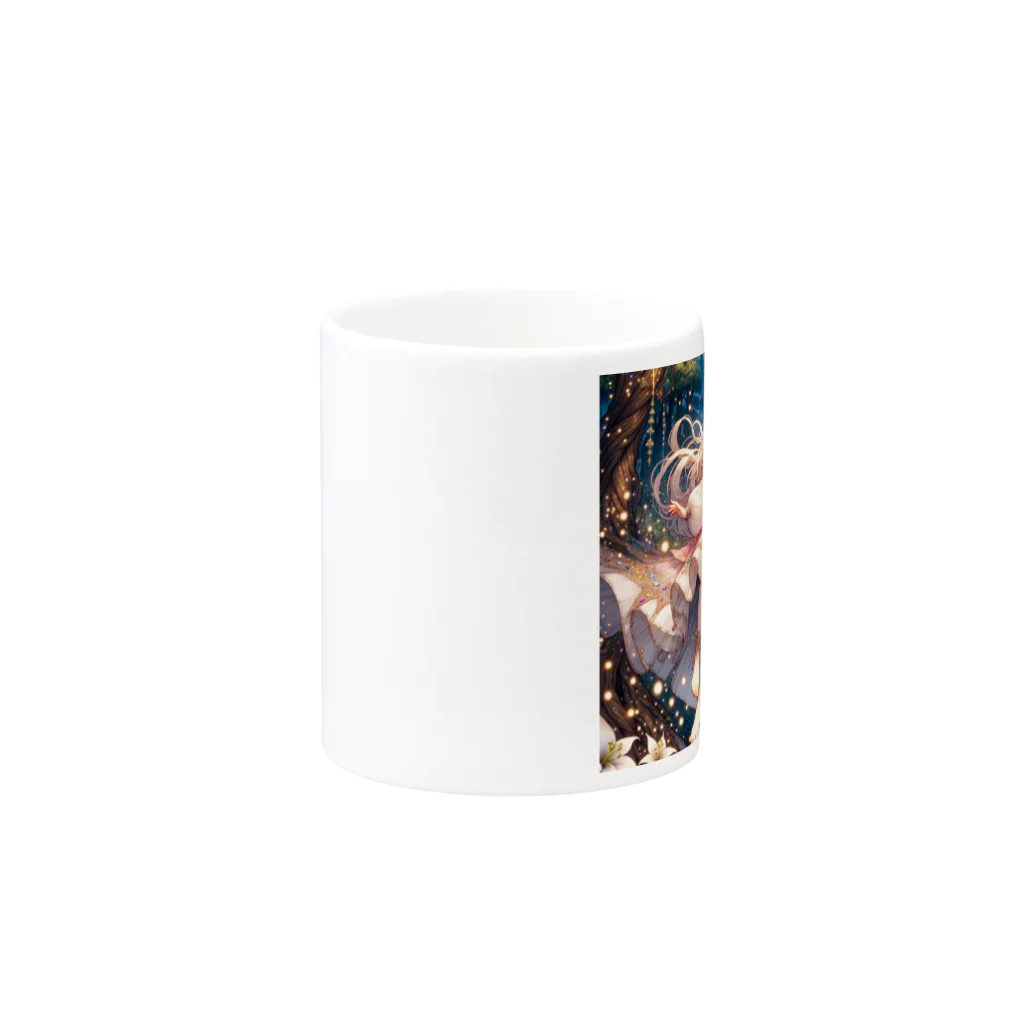 Sesilionの星の精霊の夜舞 Dance of the Star Spirit Mug :other side of the handle