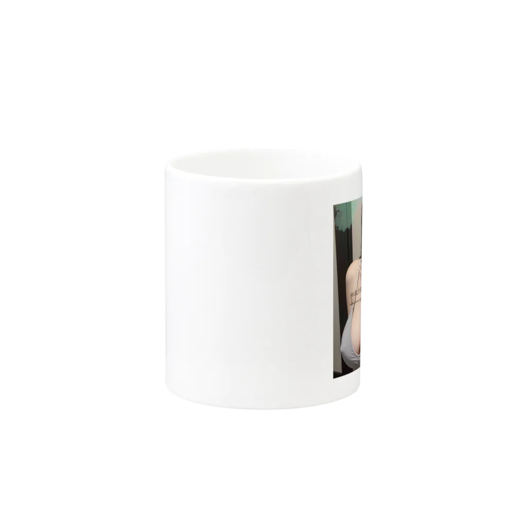 sounya sounyaの美女 図鑑（ニットブラ） Mug :other side of the handle