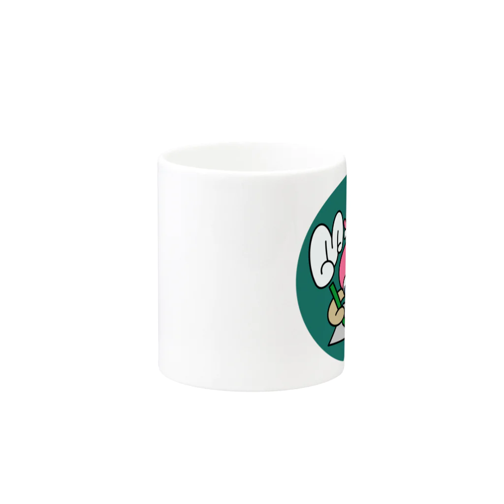 Cute's Making 需要と供給のMybrain大脳くん　グッズ Mug :other side of the handle