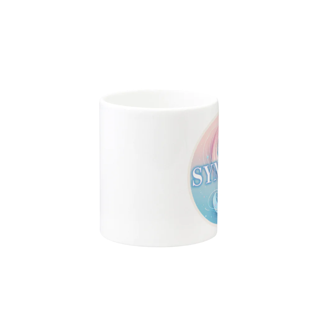 SYNiDLE 公式ストアのロゴマグカップ Mug :other side of the handle