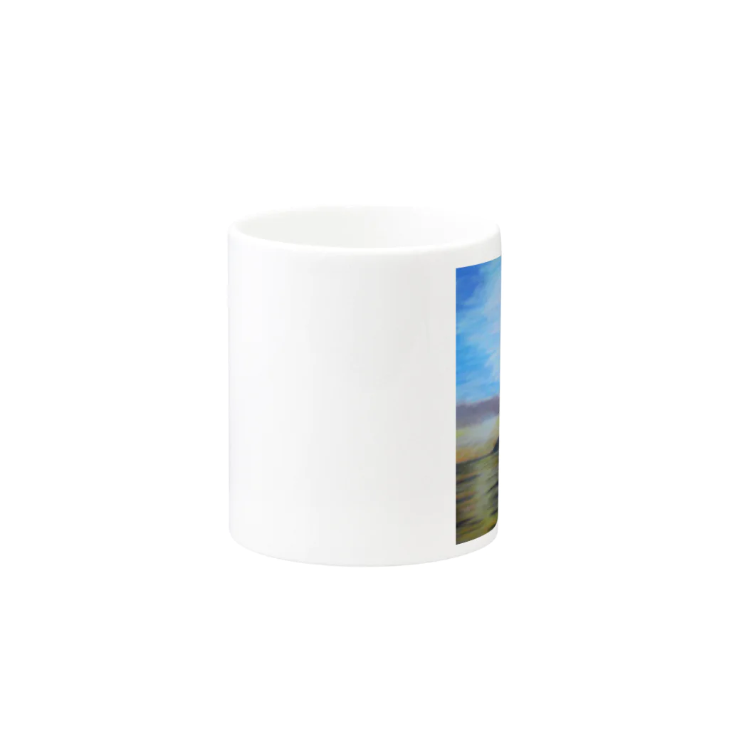 chichichisanの沖縄の海 Mug :other side of the handle