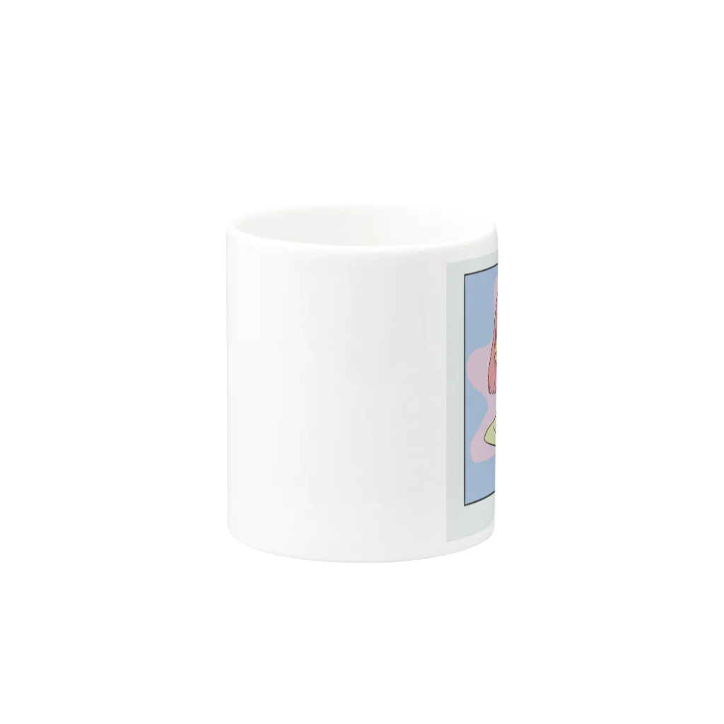 midnight storeの「ハルジオン」 Mug :other side of the handle