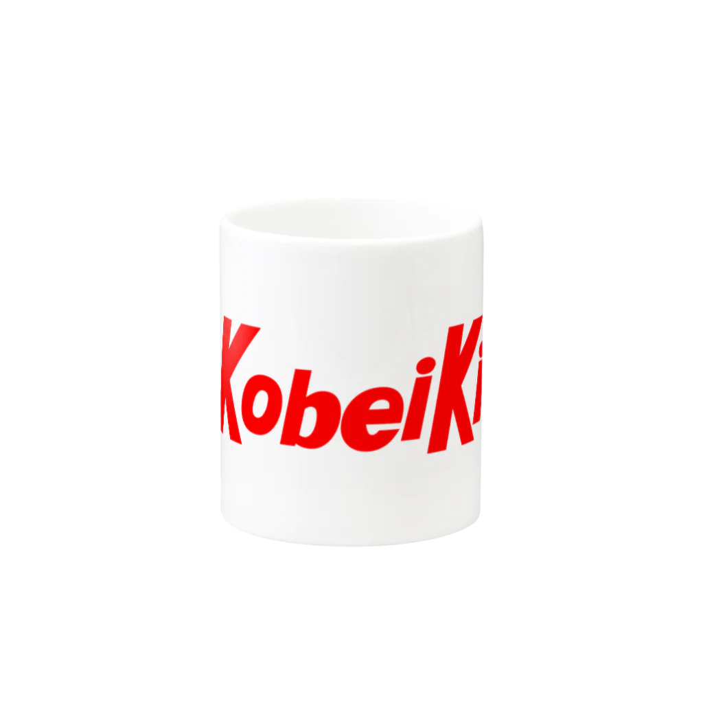 フクコウカンシンケイ2954のKobeiKitai Mug :other side of the handle