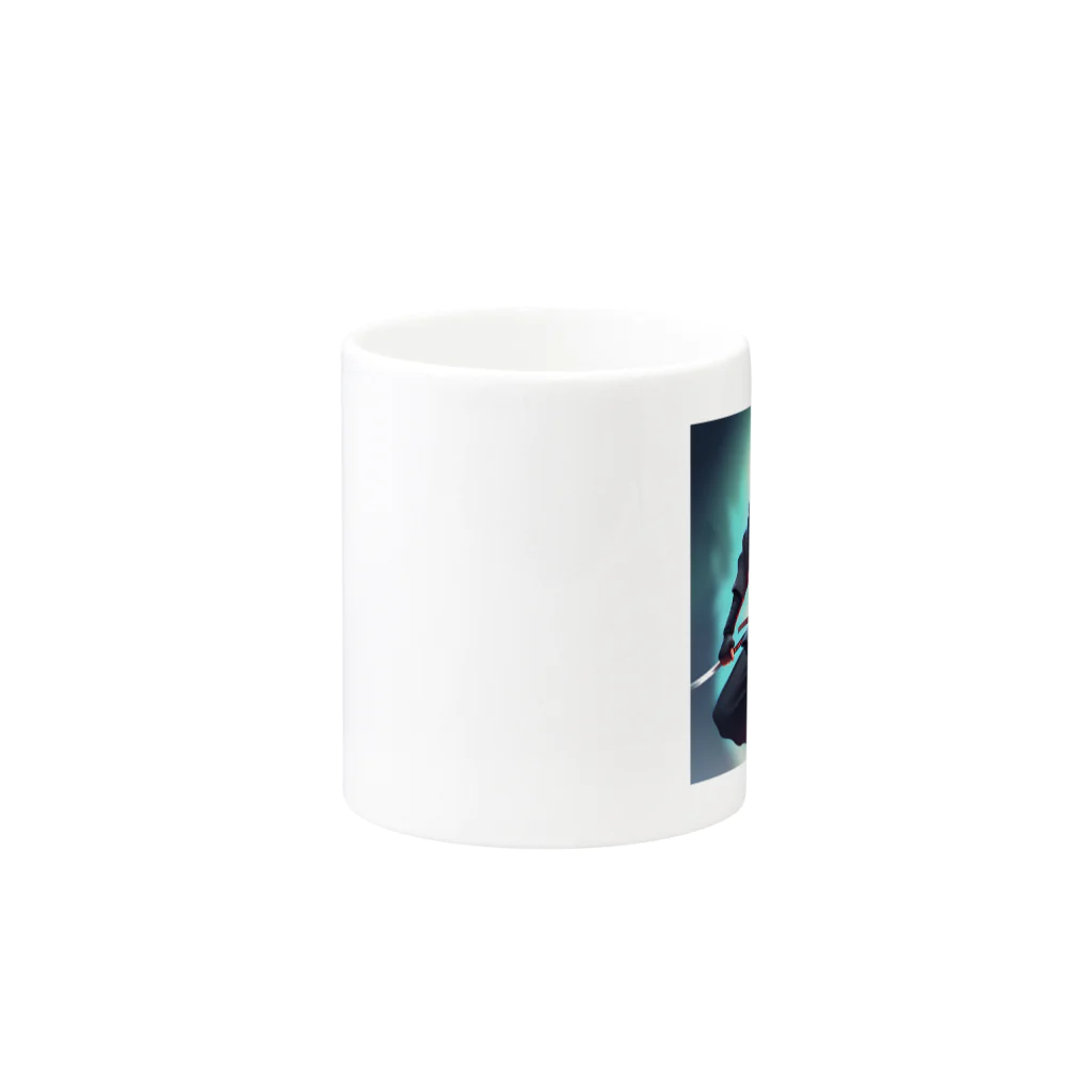 ZZRR12の頼れるＮinjya Mug :other side of the handle