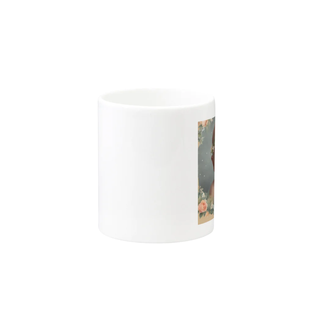 ikeikesawaの赤ちゃんのかわいいグッズ Mug :other side of the handle