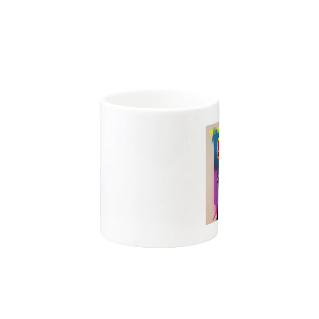 めそぽのWitnessのカップル Mug :other side of the handle