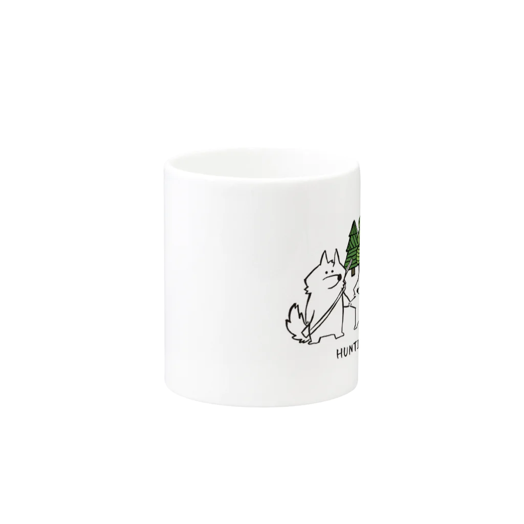 HUNTING DOGSのHUNTING DOGS Mug :other side of the handle