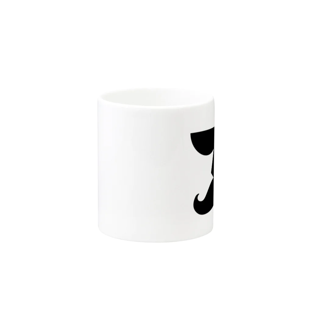 ichirokuのあのヒゲの人 Mug :other side of the handle