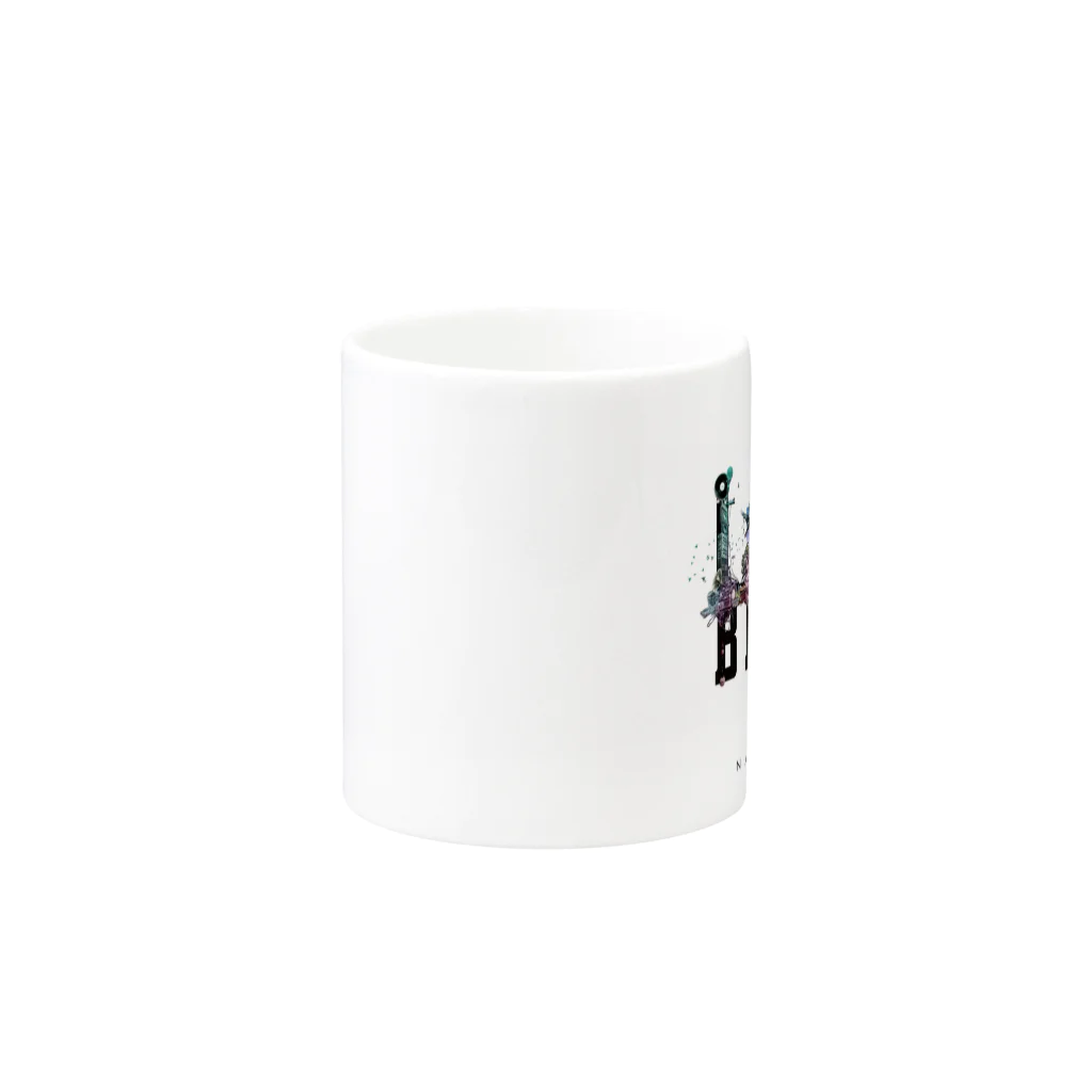 Naikwoo Surround official shopのNAIKWOO x KEIthgraph Mug :other side of the handle