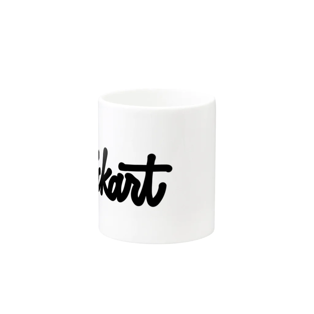 Goohy（グーヒー）のstackart Mug :other side of the handle