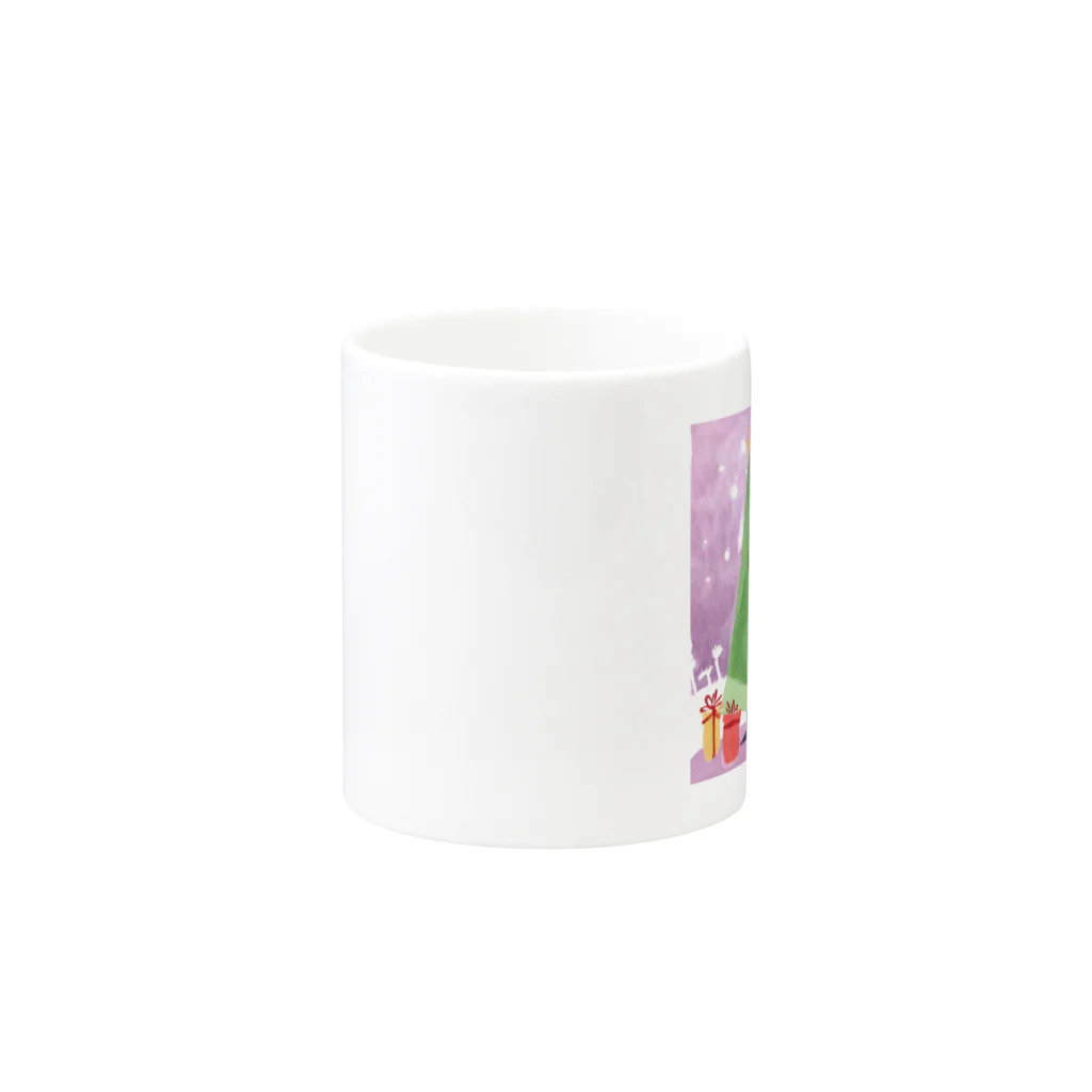 96yukiのクリスマスグッズ Mug :other side of the handle