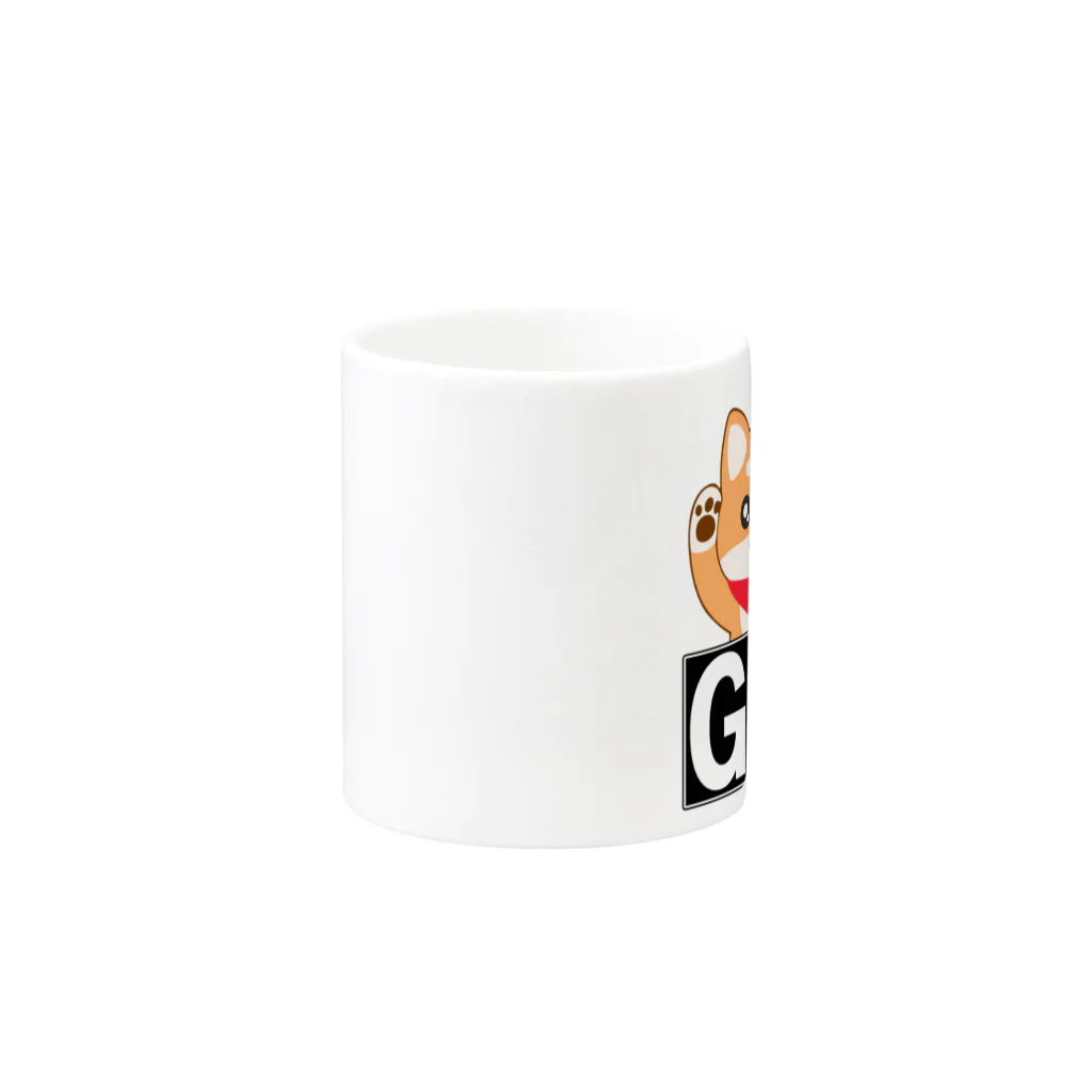 貧乏中年TV 【公式】のGAO Mug :other side of the handle