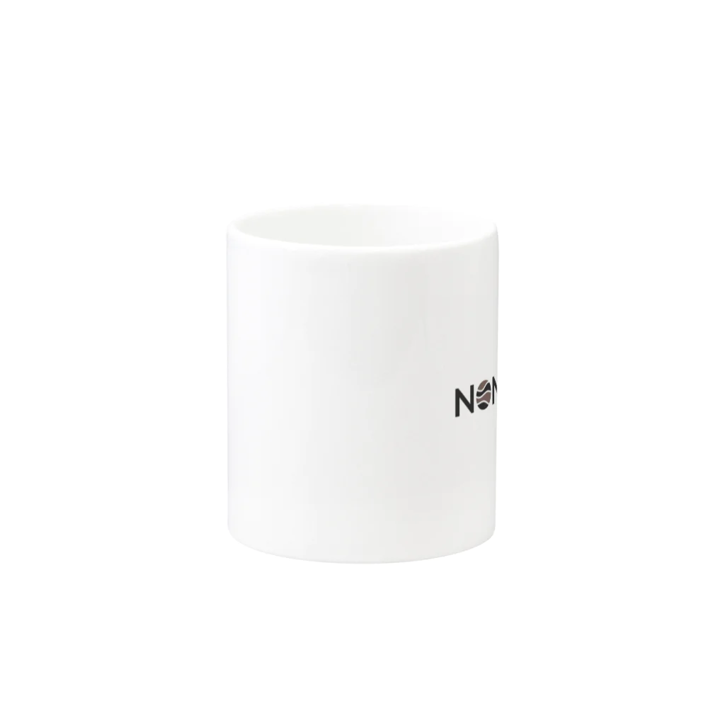 nonecafe_karuizawaのロゴ文字 Mug :other side of the handle