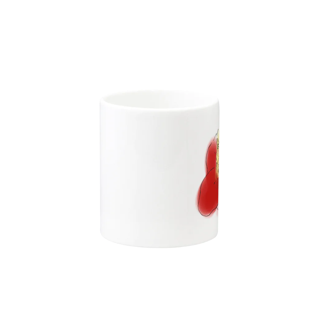 sagのCamellia Mug :other side of the handle