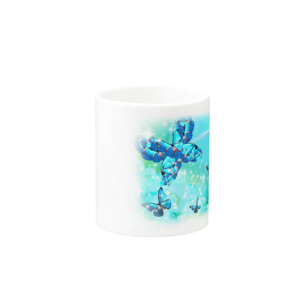 semioticaのMorpho rhythm Mug :other side of the handle