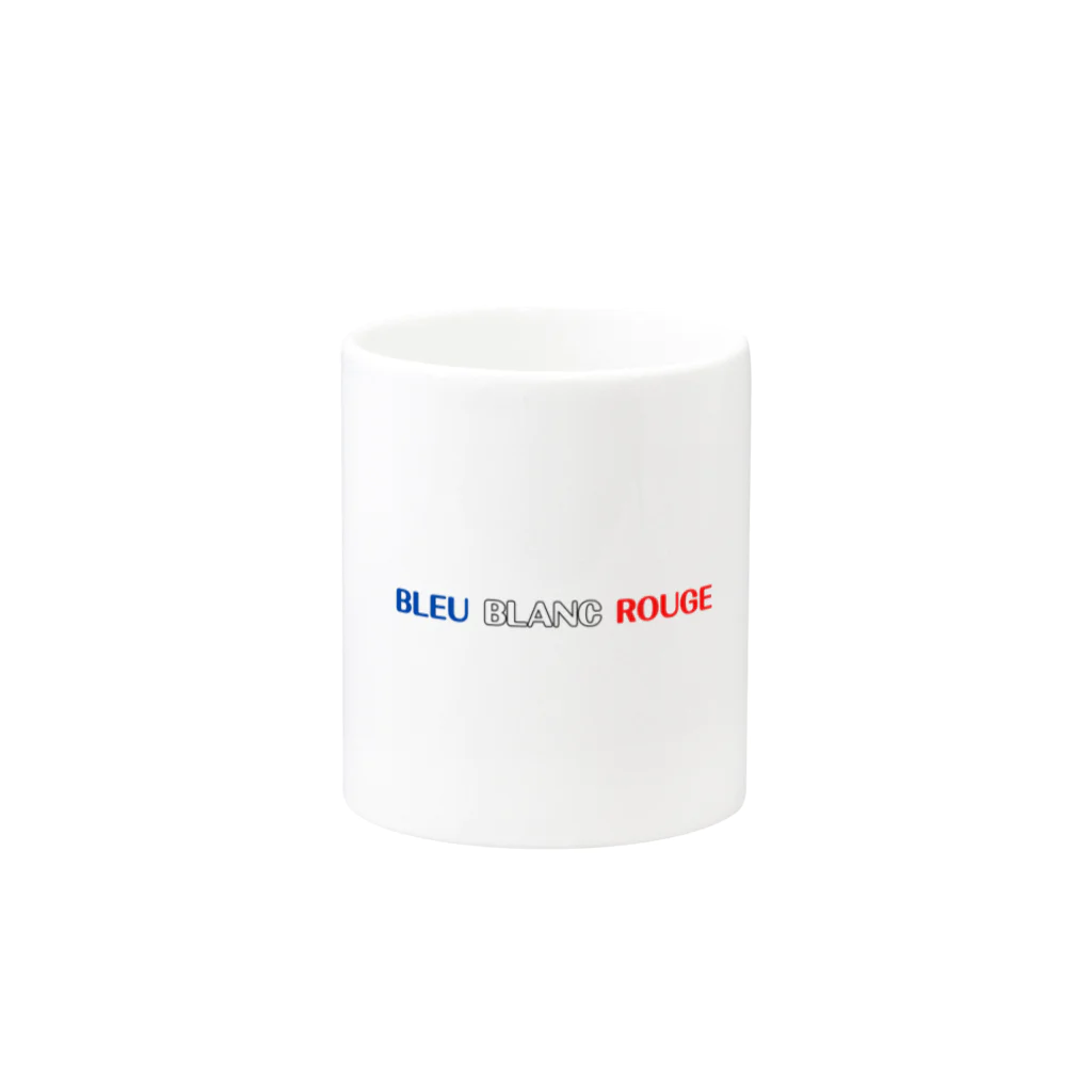 PetiteFranceのBLEU BLANC ROUGE Mug :other side of the handle