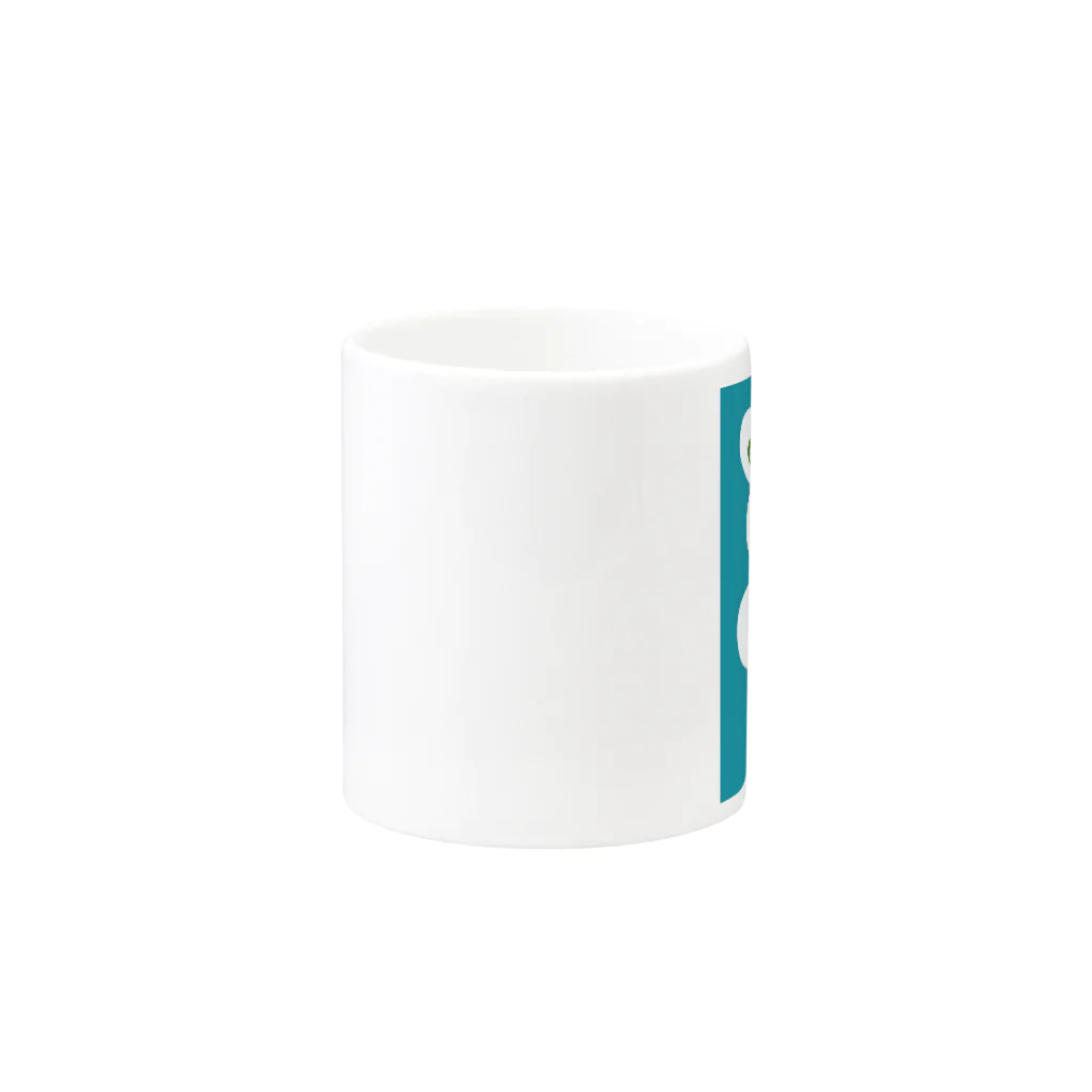 Grenier Labのお花のマグカップ Mug :other side of the handle