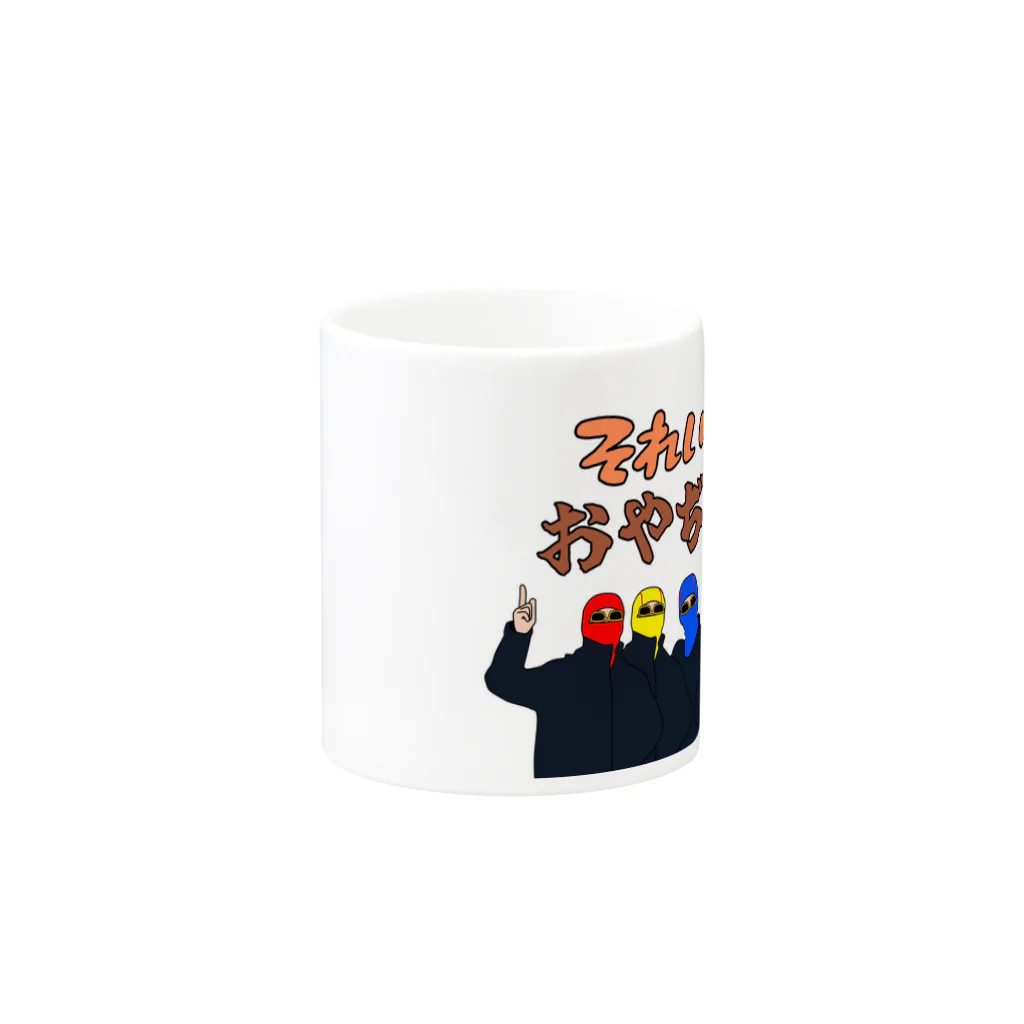 thanks8074のおやぢーず Mug :other side of the handle