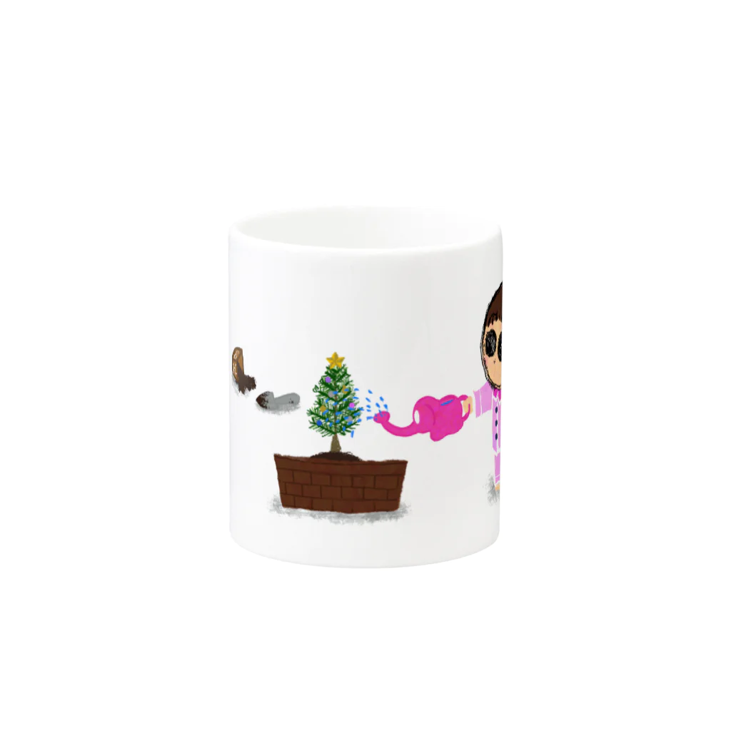 Dot-Takのハッピークリスマス！ Mug :other side of the handle
