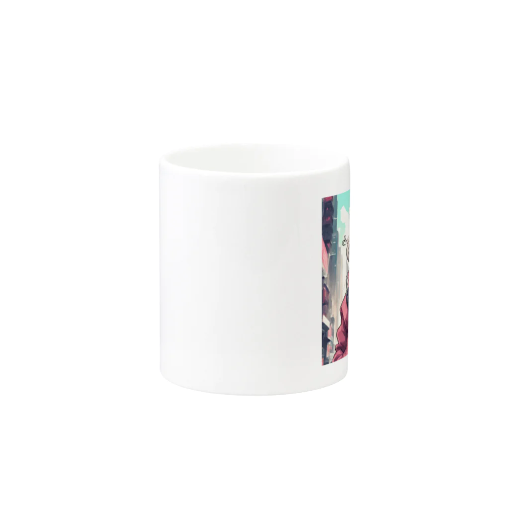 and-AのDJキラリ Mug :other side of the handle